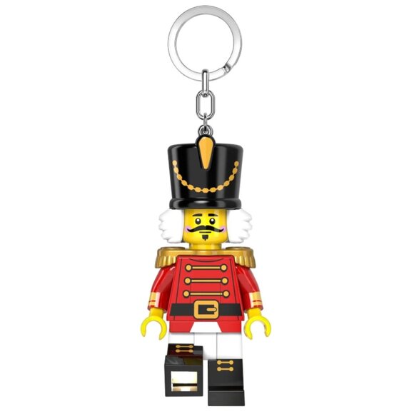 LEGO 5008989 NUTCRACKER Keychain LIGHT Minifigure LED NWT NEW in Hand - Picture 1 of 11